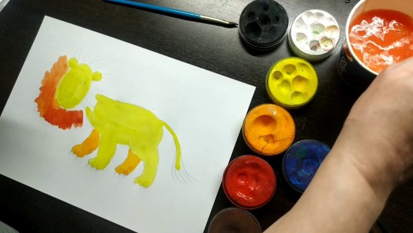 Рисунки на свободную тему акварелью