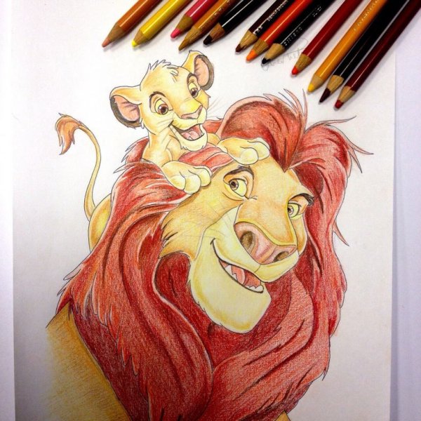 Eskiz Disney Король Лев