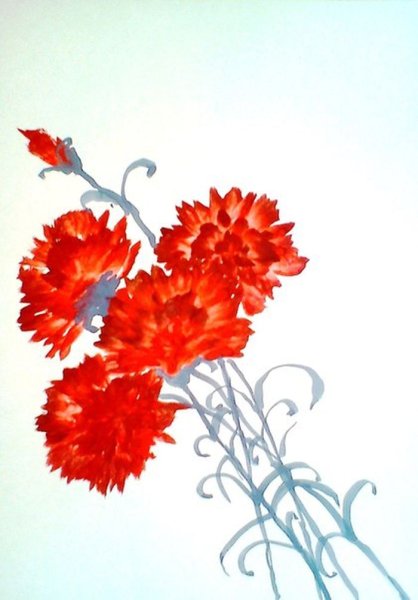 Гвоздики 9 мая