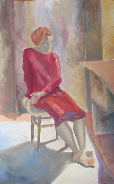 Наброски на тонированной бумаге