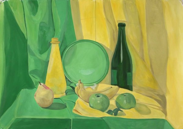 Композиция гуашью