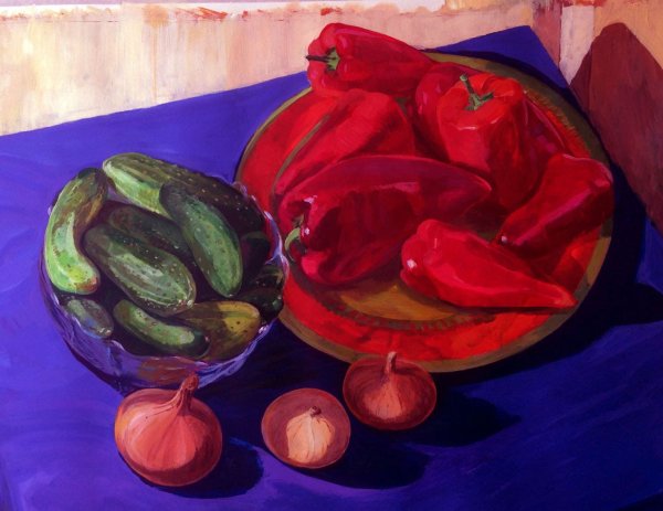 Простенький натюрморт для рисования