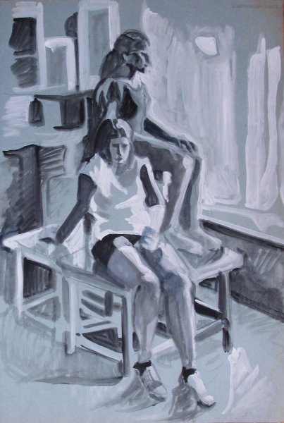 Этюды интерьера в живописи