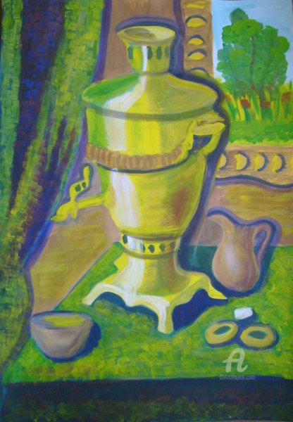 Разуменко Наталья художник самовары