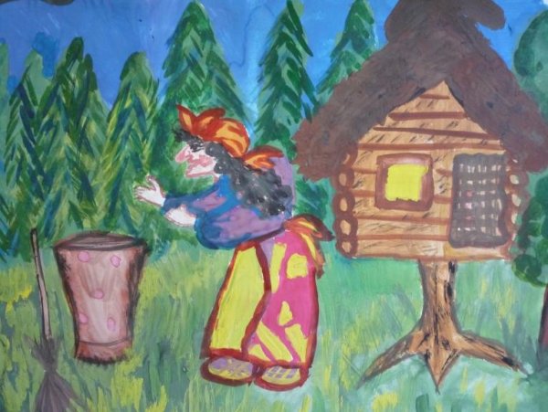 Баба Яга и Леший Лесная небылица