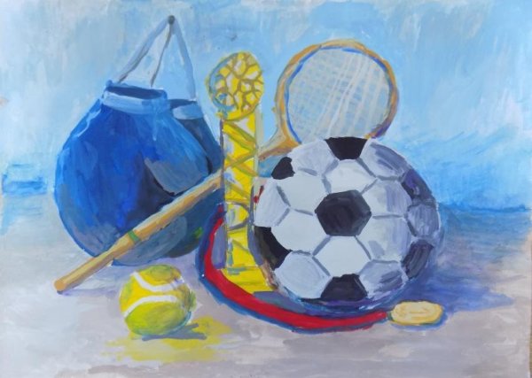 Спортивный натюрморт