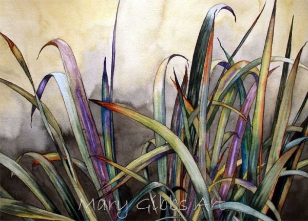 Лето акварель