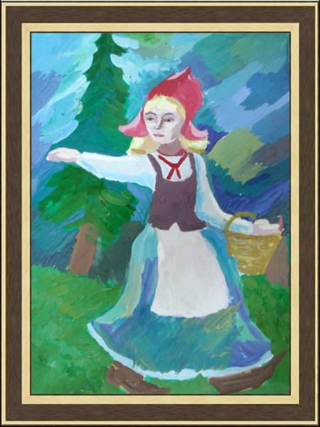 Рисование с детьми Снегурочки