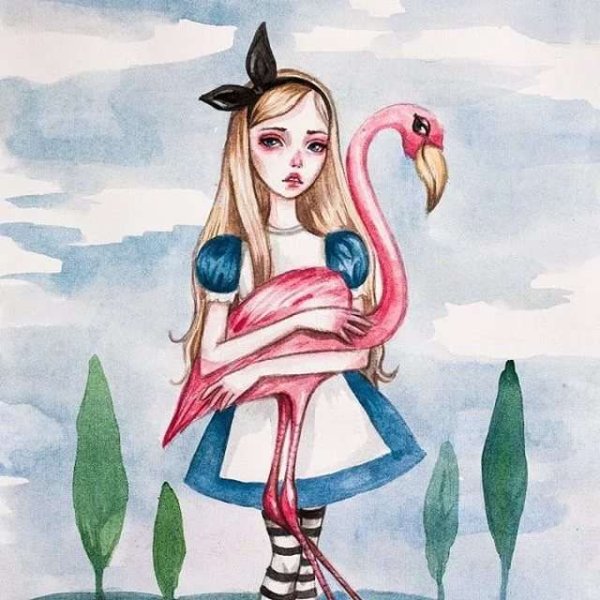 Алиса путешественница рисунок