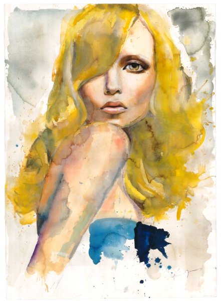 Современные рисунки гуашью