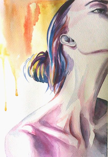 Картины девушек со спины