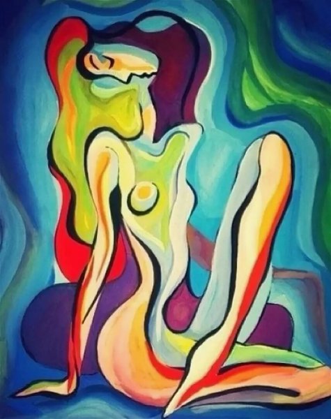 Глаз нарисованный акварелью