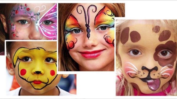 Детское лицо рисунок