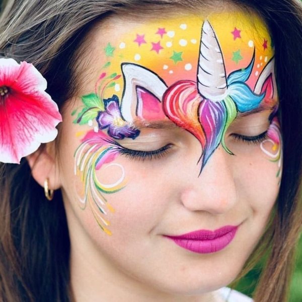 Аква Гримм для лица Единорог