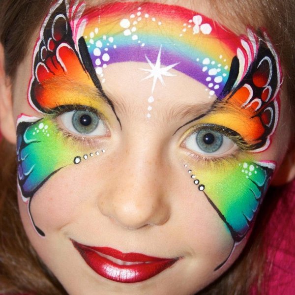 Аквагрим макияж для девочек