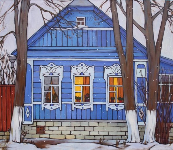 Дина Калинкина картины окно