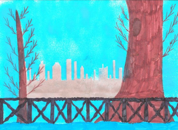 Ажурные ограды по рисованию