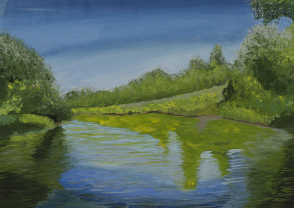 Речка гуашью