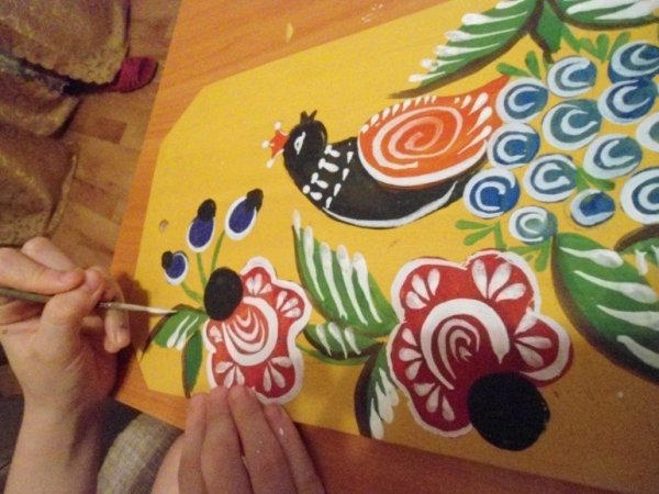 Роспись досок мастер класс