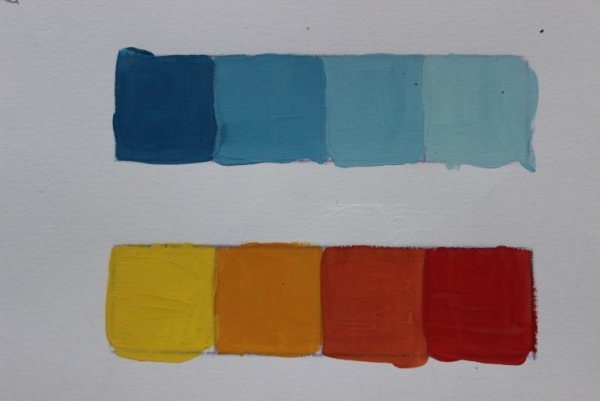 Цветовая растяжка