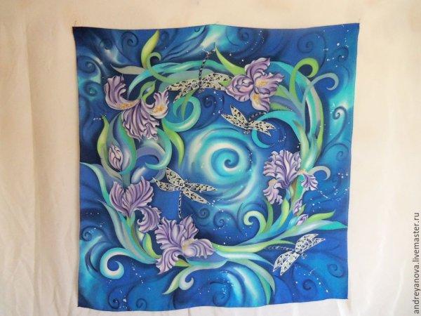 Расписные платки батик