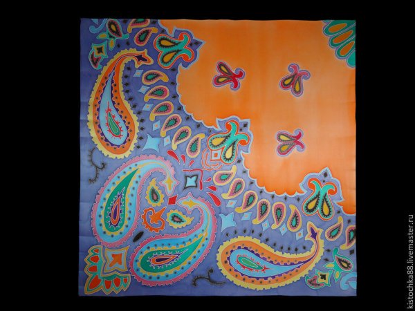 Платки с персидским узором