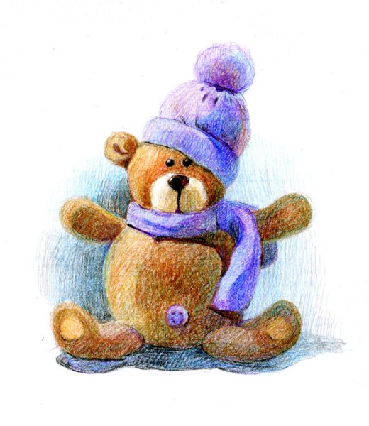 Шапка "мишка"