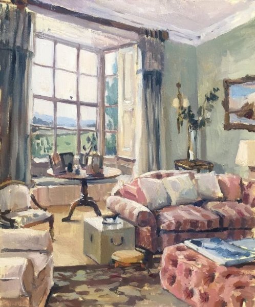 Этюды интерьера в живописи