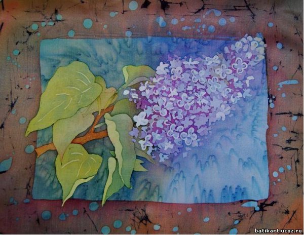 МК горячий батик