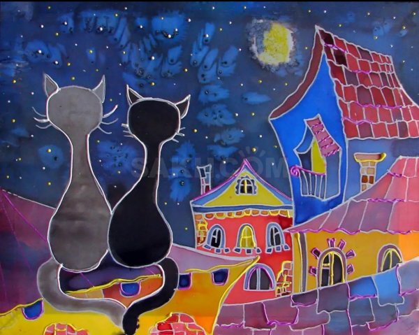 Батик картины