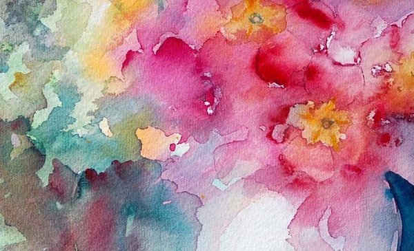 Рисование цветовыми пятнами