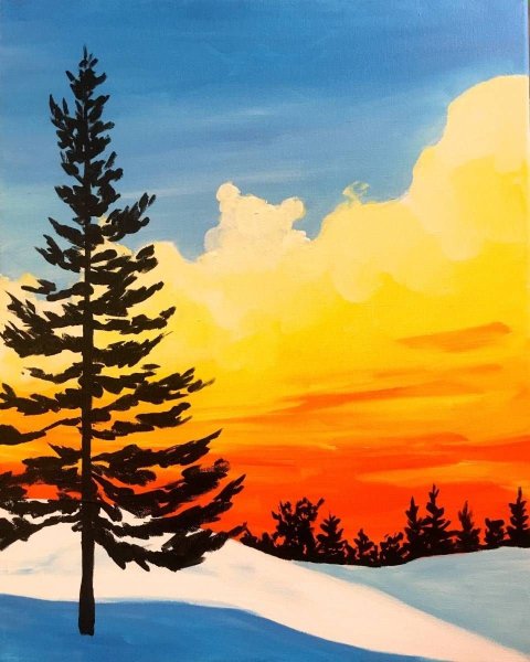 Правополушарное рисование лето