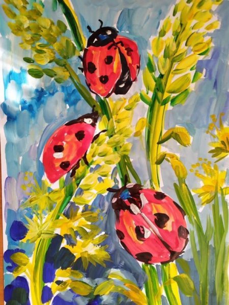 Живопись для детей 5-6 лет