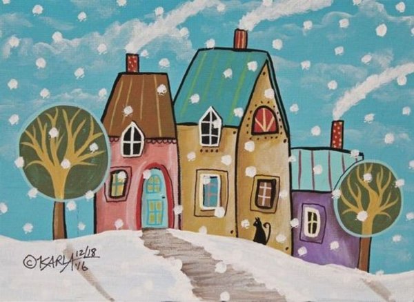 Пряничный домик изо