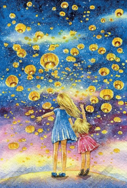 Волшебные фонарики надежды Казариной