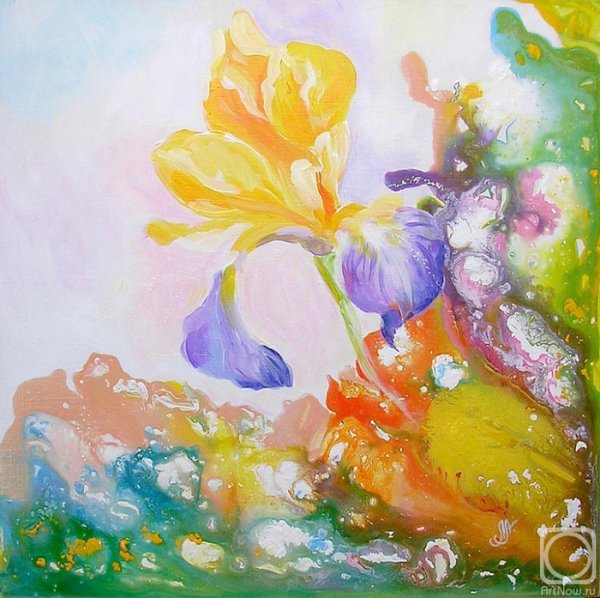 Аннет Логинова художник цветы