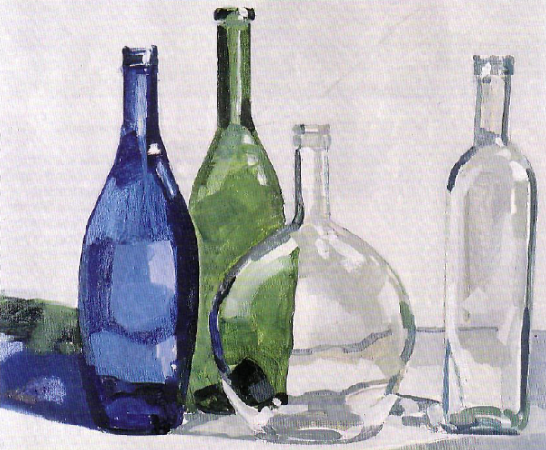 Рисование стеклянных предметов