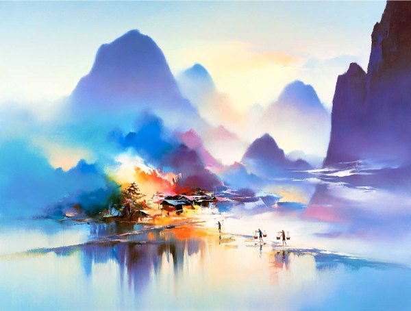 Живопись Кен Хонг Леунг