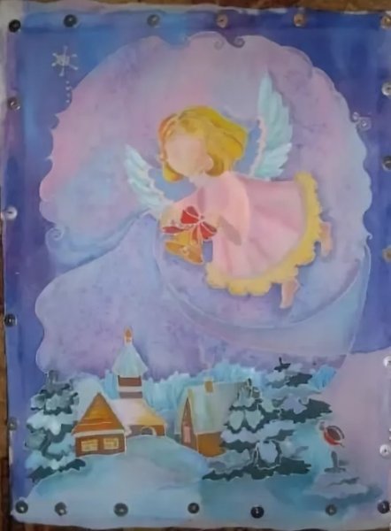 Рисунки и поделки на рождественскую тему