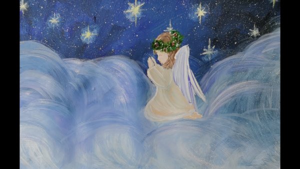 Рождественская звезда правополушарное рисование