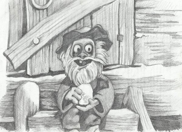 Домовой рисунок