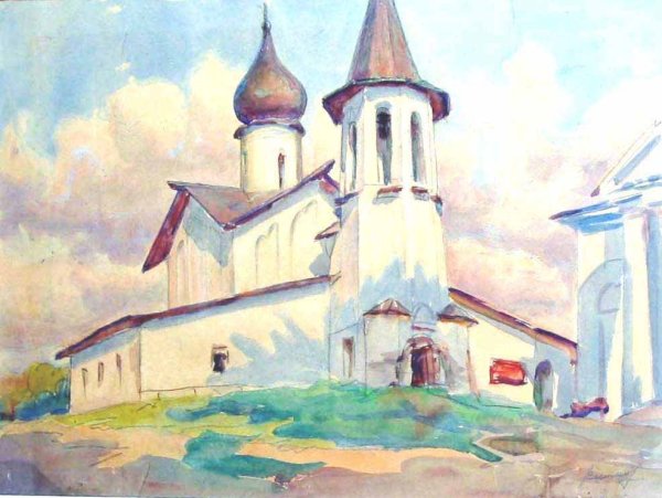 Псков Церковь художника