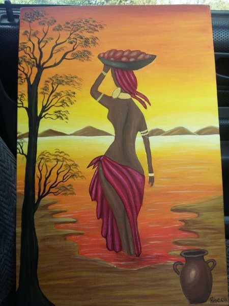 Валерий Васин художник африканские мотивы