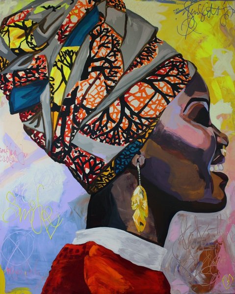 Картины на черной бумаге