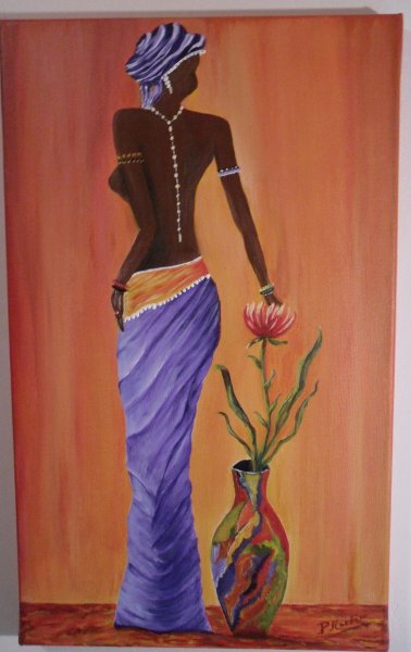 Африканка Графика