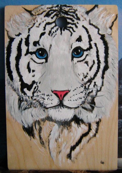 Рисование на фанере красками