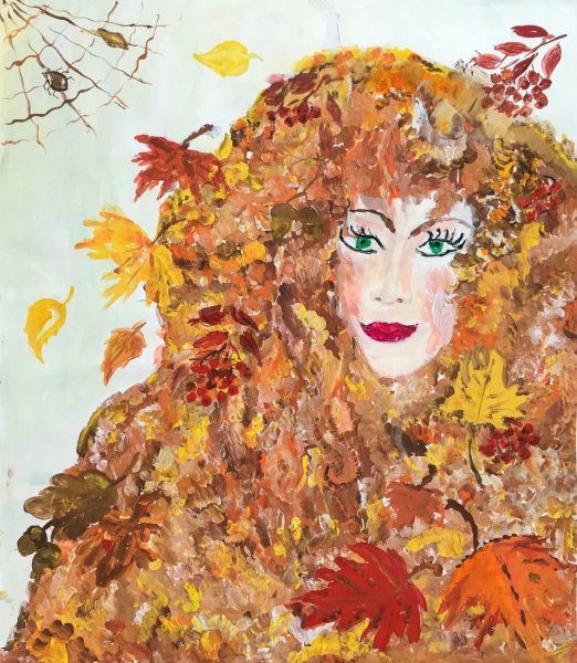 Портрет краски осени