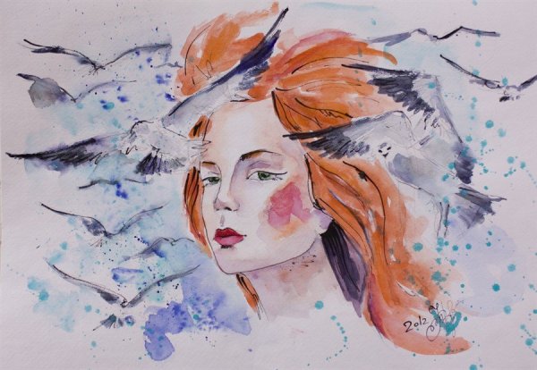 Портрет красавицы осени