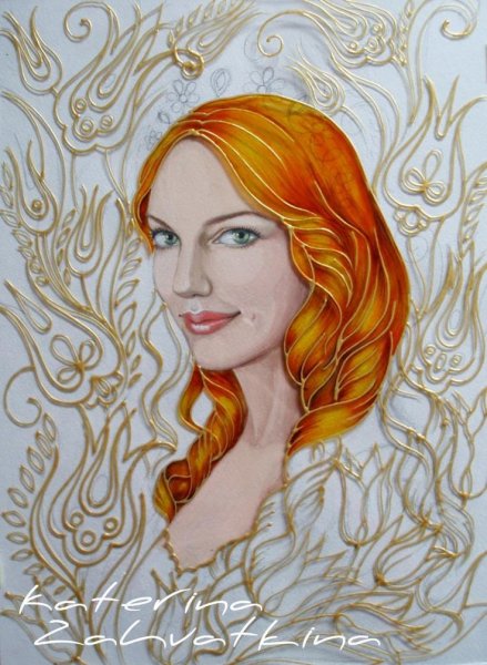 Романтические картины акрилом