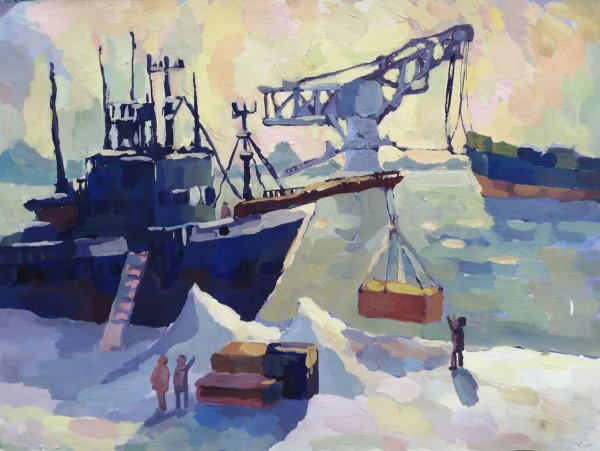 Картина освоение Арктики